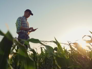 Farmer Reducing Operating Costs